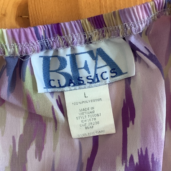 Multi-purple shade skirt - Picture 4 of 4